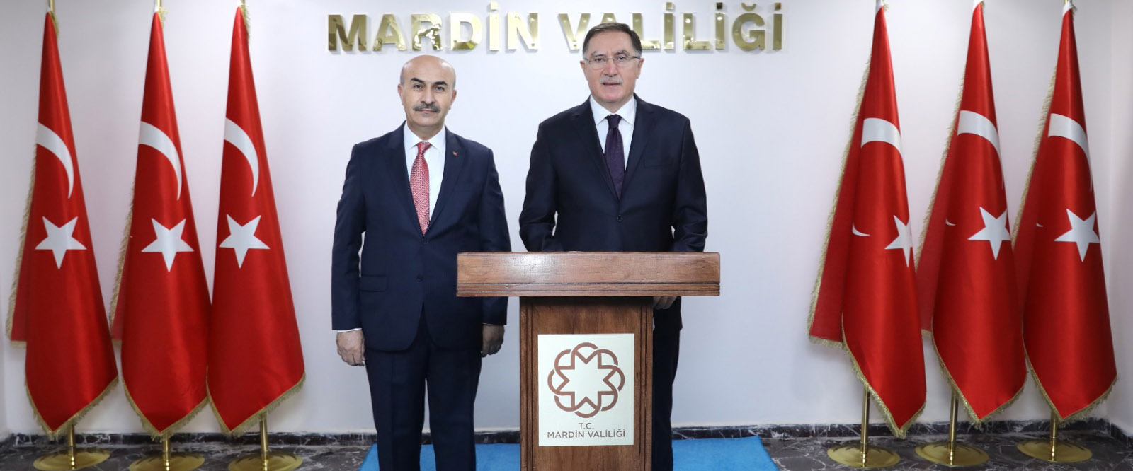Kamu Başdenetçisi Şeref Malkoç Mardin Valisi Demirtaş ile görüştü