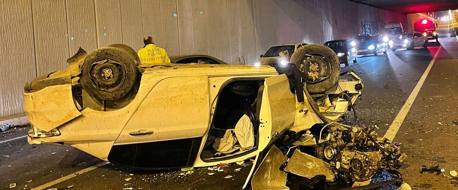 Mardin’de trafik kazası: Bir yaralı