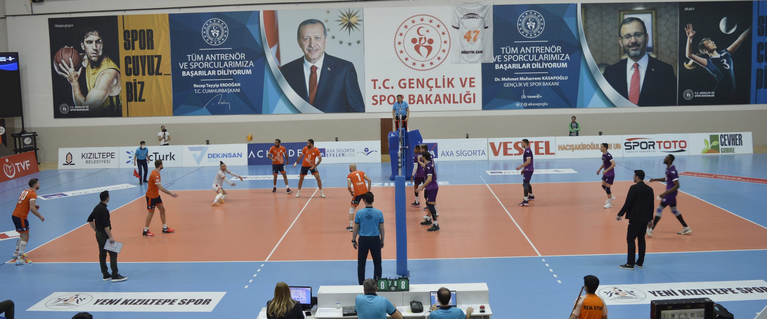 Mezopotamya’nın Efeleri Yeni Kızıltepe Spor, Afyon Belediye’ye set vermedi: 3-0