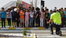Mardin’de 13 bin 240 öğrenci Trafik Eğitim Parkı’nda eğitim aldı