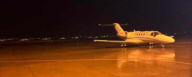 Ambulans uçak Mir Arjen bebek için Mardin’den havalandı