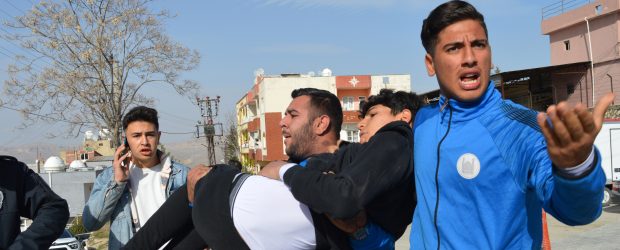 Mardin derbisinde olaylar çıktı, 4 kişi yaralandı