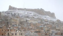 Mardin’de kar sürprizi