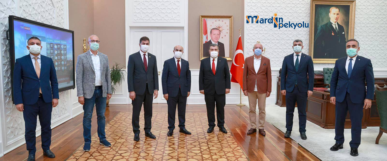 Mardin’deki bürokratlar ile siyasilerden