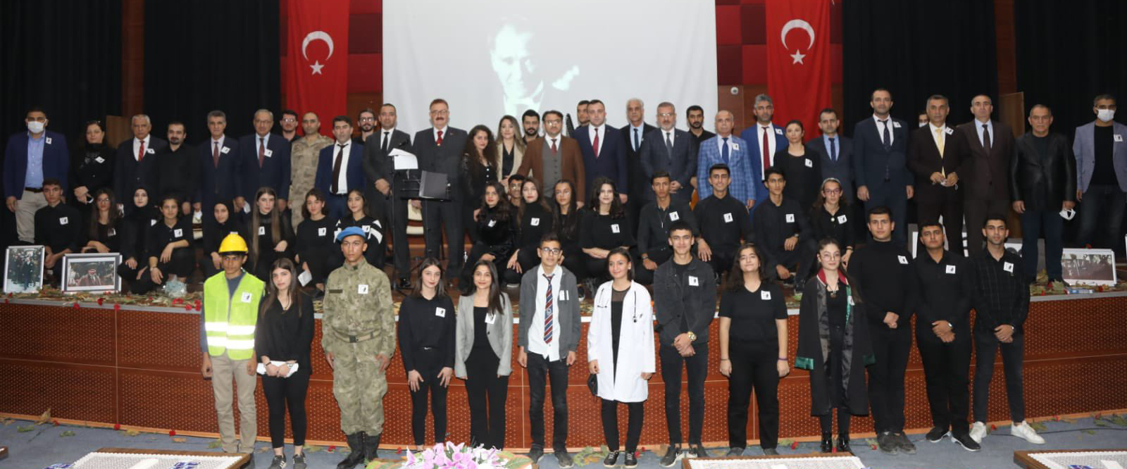 Kızıltepe’de 10 Kasım Atatürk’ü anma töreni düzenlendi