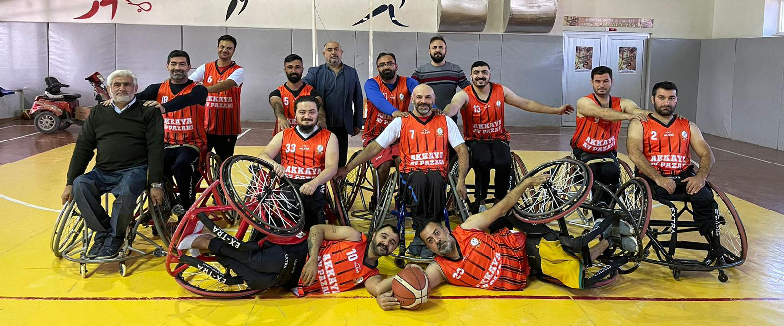 Kızıltepe Tekerlekli Sandalye Basketbol takımı ligin ilk maçına hazır