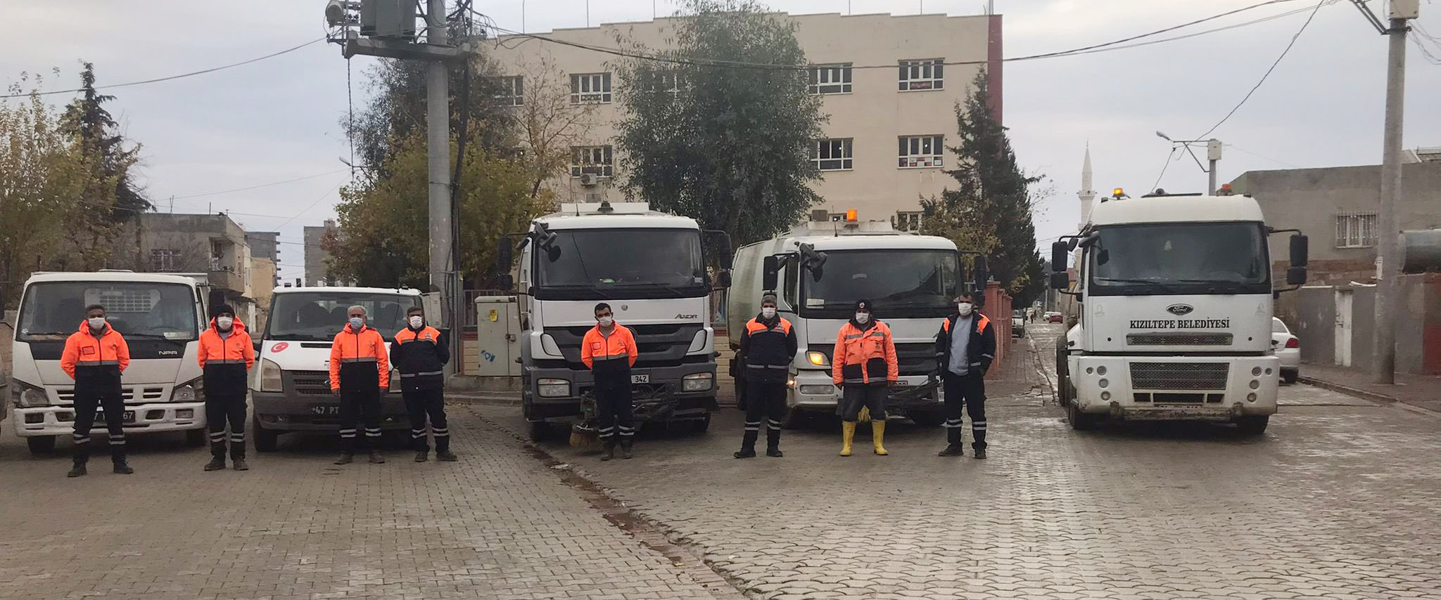 Kızıltepe Belediyesinden toplu temizlik çalışması