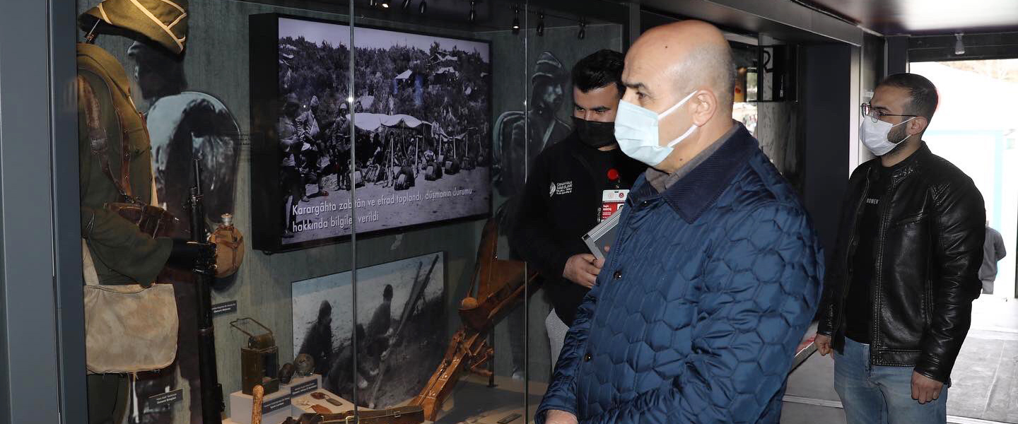 Çanakkale Savaşları Mobil Müzesi Mardin’de
