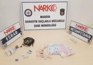 Kızıltepe’de uyuşturucu operasyonunda 2 kişi tutuklandı