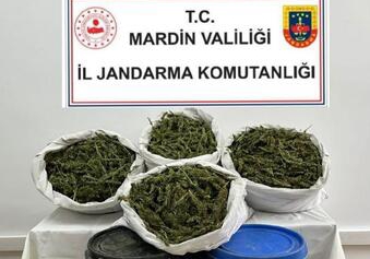 Mardin’de 28 kilo 500 gram esrara 2 gözaltı