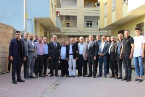 CHP Mardin Milletvekili adayı Karaboğa, Eyüp Kalkan’ı ziyaret etti