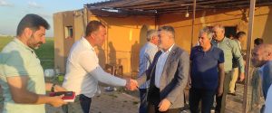 İYİ Parti Milletvekili Adayı Enver Abeş, seçim çalışmalarına devam ediyor