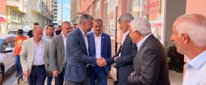 AK Parti Adayı Kılıç Kızıltepe’de ziyaretlerde bulundu