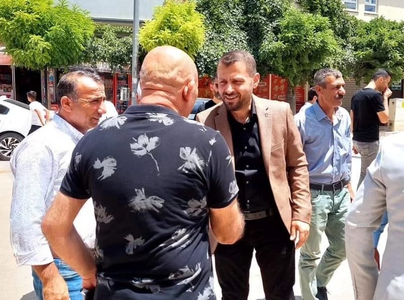 AK Parti Mardin heyeti Dargeçit’te vatandaşlarla bayramlaştı