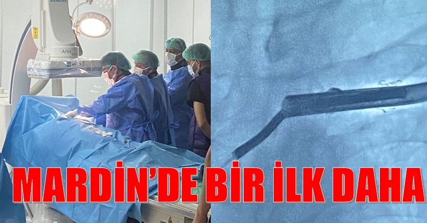 Mardin’de bir hastanın kalp