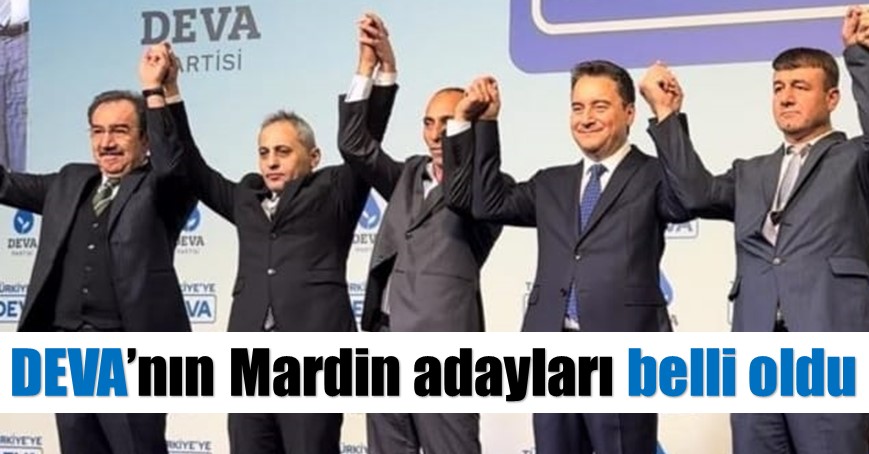 DEVA Partisi Mardin’de 2
