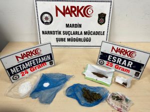 Kızıltepe’de uyuşturucuya 1 tutuklama