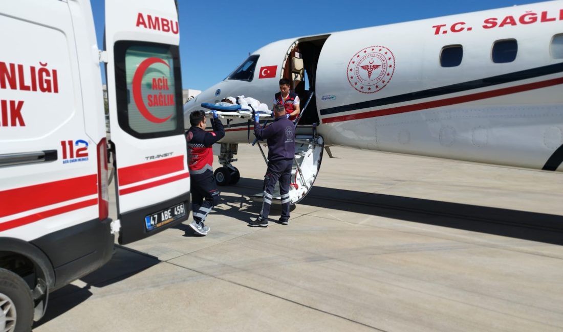 Ambulans uçak, Seyhan bebek için havalandı