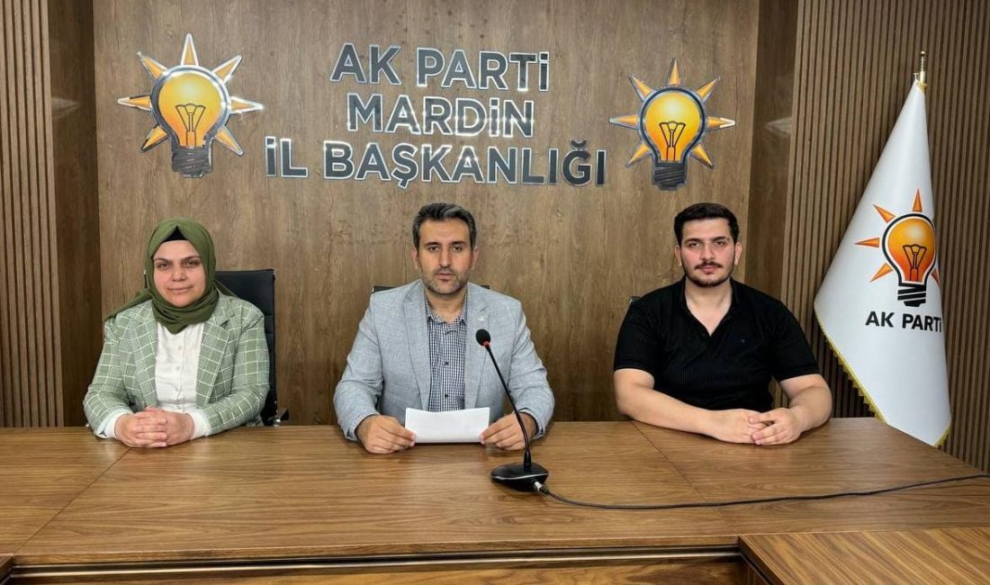Mardin’de AK Parti teşkilatı 27 Mayıs darbesini kınadı