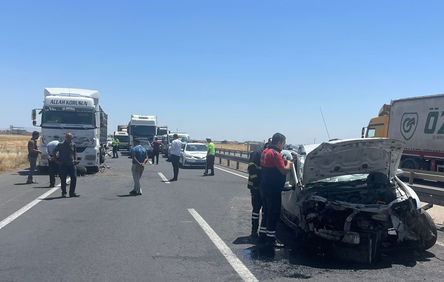 Kızıltepe’de trafik kazasında 1 kişi yaralandı